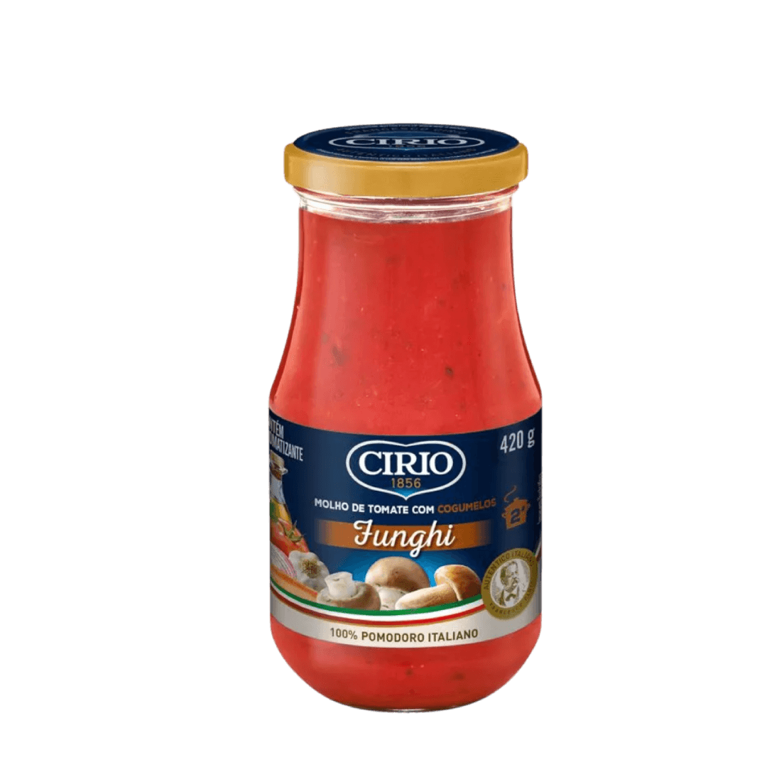 Molho Tomate Cirio Cogumelo 420g